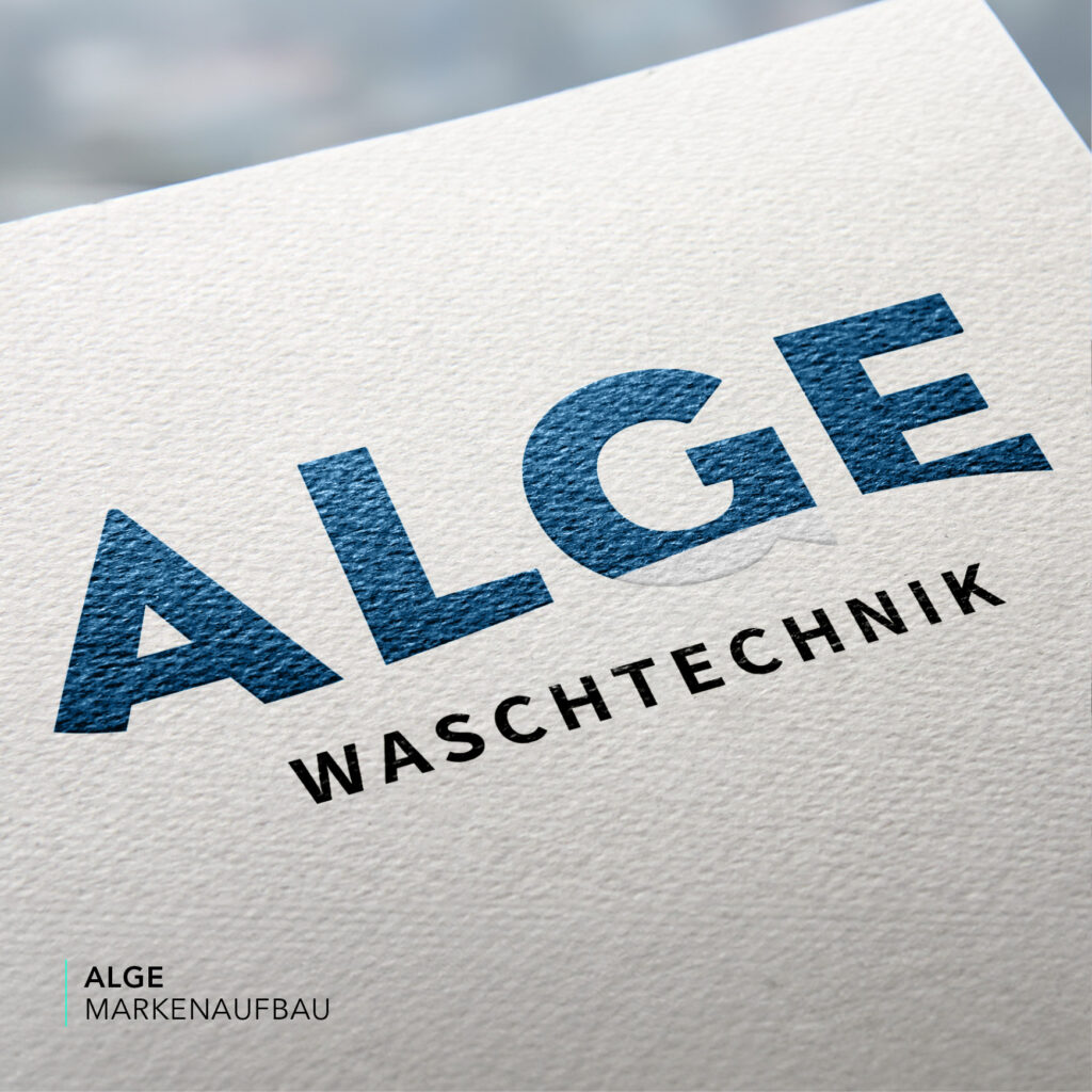 Alge Markenaufbau